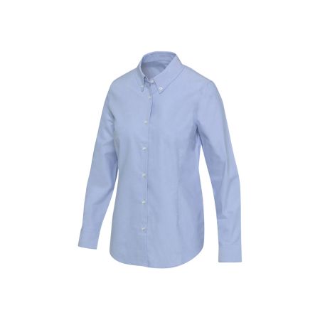 Sphene женская рубашка оксфорд - Голубой