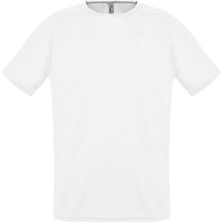 Футболка унисекс Sporty 140, белая
