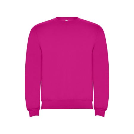 Свитшот с начесом Clasica унисекс, фуксия