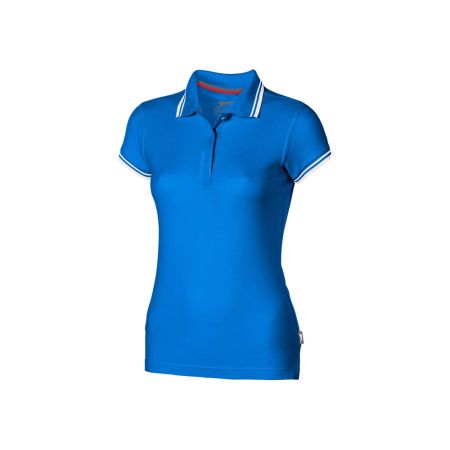 Рубашка поло Deuce женская, небесно-голубой