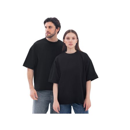 Футболка оверсайз Beta. 01 унисекс, черный