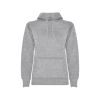 Толстовка с капюшоном Urban женская, серый меланж (размер S)