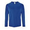 Футболка с длинным рукавом Sporty LSL Men ярко-синяя, размер 3XL