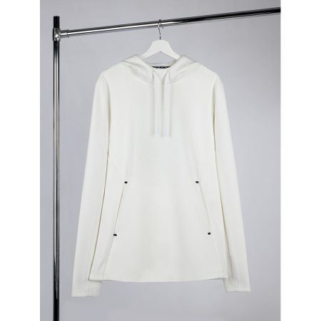 Худи унисекс Begi, молочно-белое